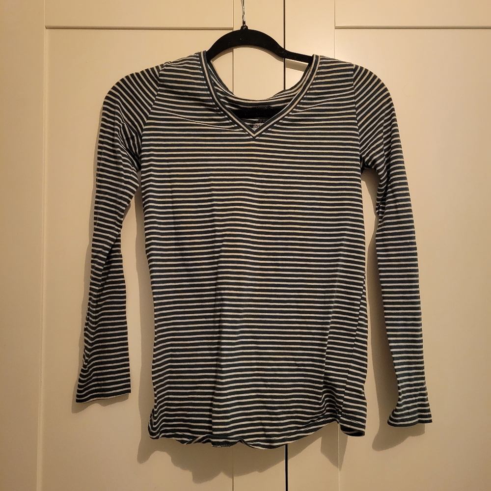 Stipped Long Sleeve Shirt